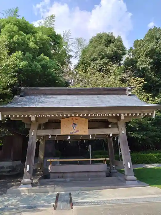 健軍神社の手水舎
