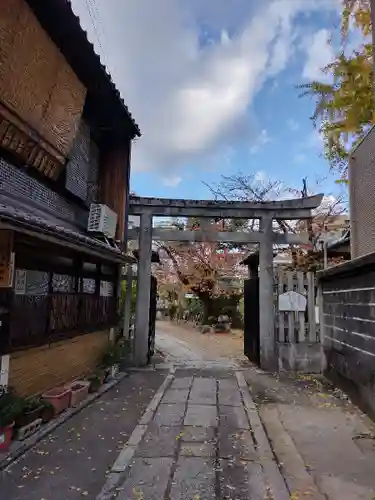 菅大臣神社の鳥居