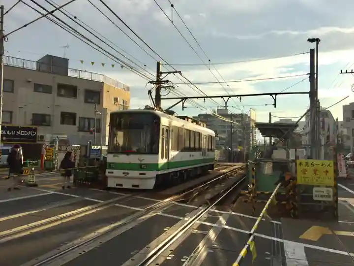 鬼子母神堂 (法明寺)の周辺