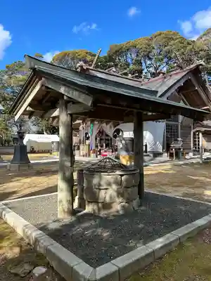 佐波波地祇神社の手水舎