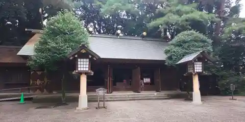 埼玉縣護國神社の本殿・本堂