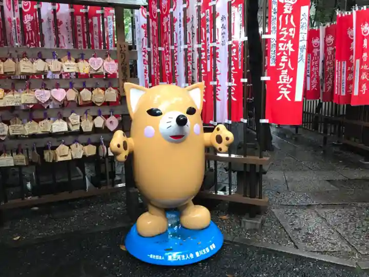 豊川稲荷東京別院の狛犬