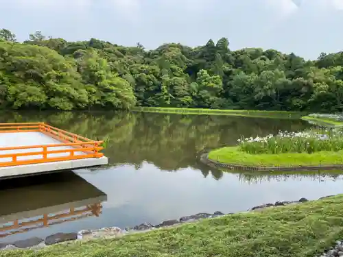 伊勢神宮外宮（豊受大神宮）の庭園