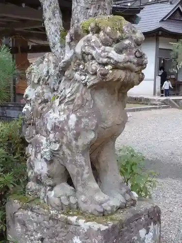 宇良神社(浦嶋神社)の狛犬
