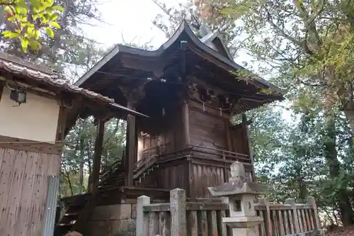 八幡神社の本殿・本堂