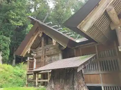 麻績神明宮の本殿・本堂