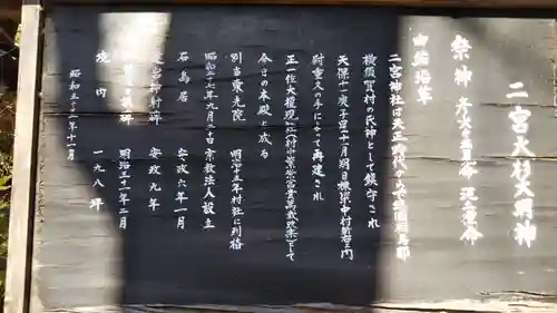 二宮神社の歴史