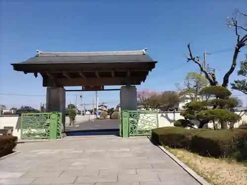 慈法寺の山門