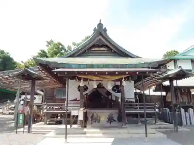 針綱神社の本殿・本堂