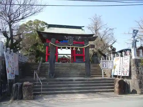 駛馬天満宮の山門