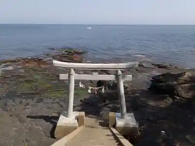 胡禄神社の鳥居