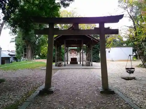 八劔社（鳥栖八劔社）の鳥居