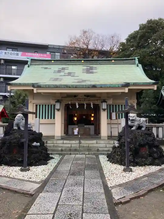志茂熊野神社の本殿・本堂