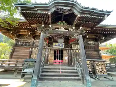 岩殿山安楽寺(吉見観音)の本殿・本堂