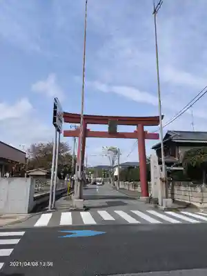 相模国総社六所神社の鳥居