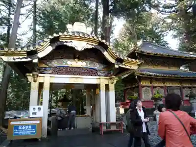 日光東照宮の手水舎