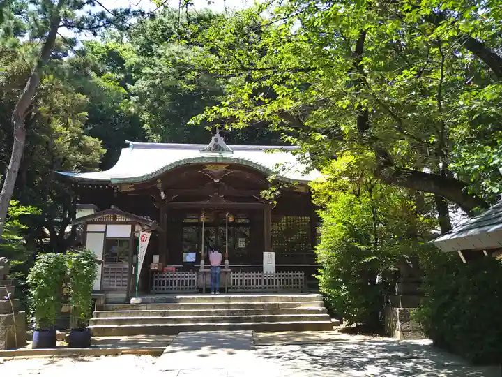 御田八幡神社の本殿・本堂