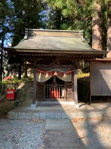 河口浅間神社の本殿・本堂