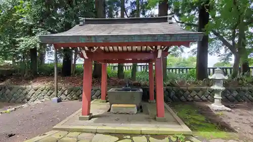 一幣司浅間神社の手水