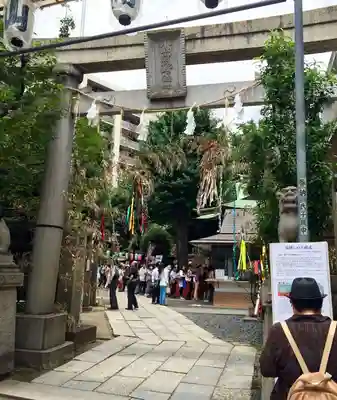 小野照崎神社の鳥居
