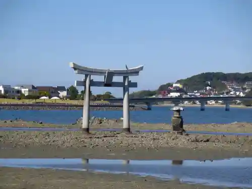 御島神社の鳥居