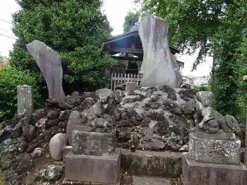 橘樹神社の狛犬