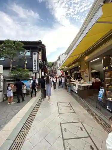 江島神社の景色