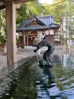 桑原神社の手水舎