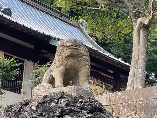 村山浅間神社の狛犬