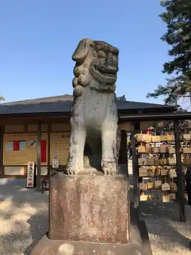 龍城神社の狛犬