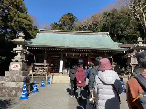 川勾神社の本殿・本堂
