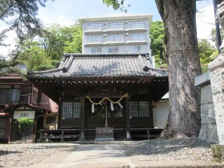 湯前神社の本殿・本堂