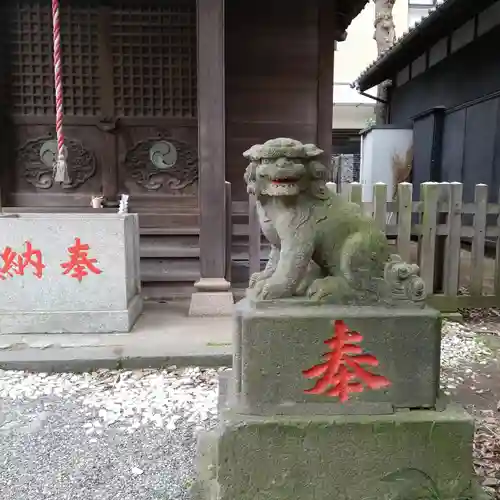 道祖神社の狛犬