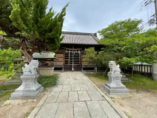 休天神社の本殿・本堂