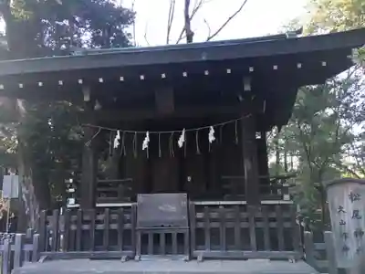 武蔵一宮氷川神社の末社・摂社