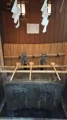 小網神社の手水舎
