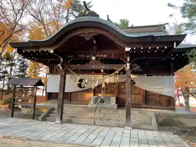 川中島古戦場八幡社の本殿・本堂