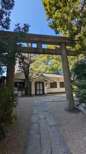 安居神社の鳥居