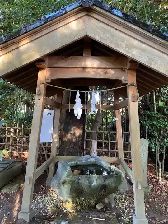 大膳神社の手水舎