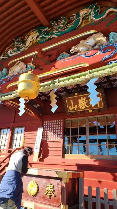 武蔵御嶽神社の本殿・本堂