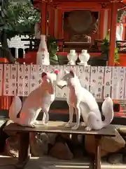 梛神社・隼神社の狛犬