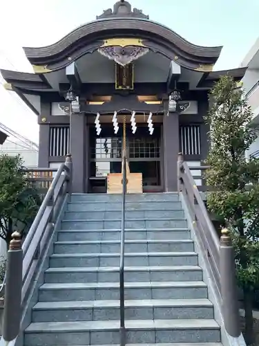 神楽坂若宮八幡神社の本殿・本堂