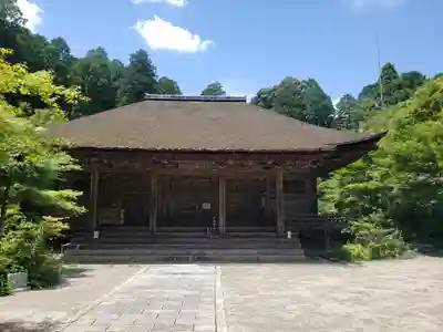 国宝　長寿寺の本殿・本堂
