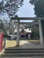 長沼神社の鳥居