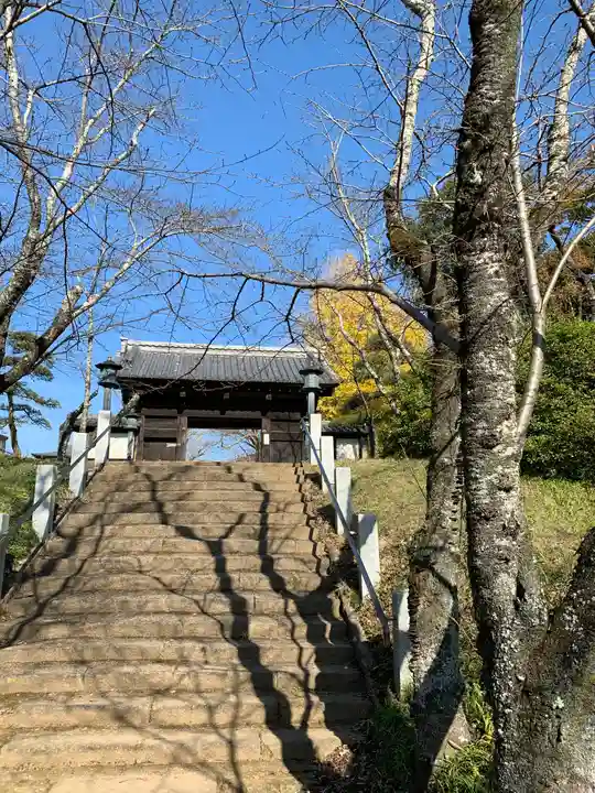 観音寺(中舘観音寺)の山門・神門