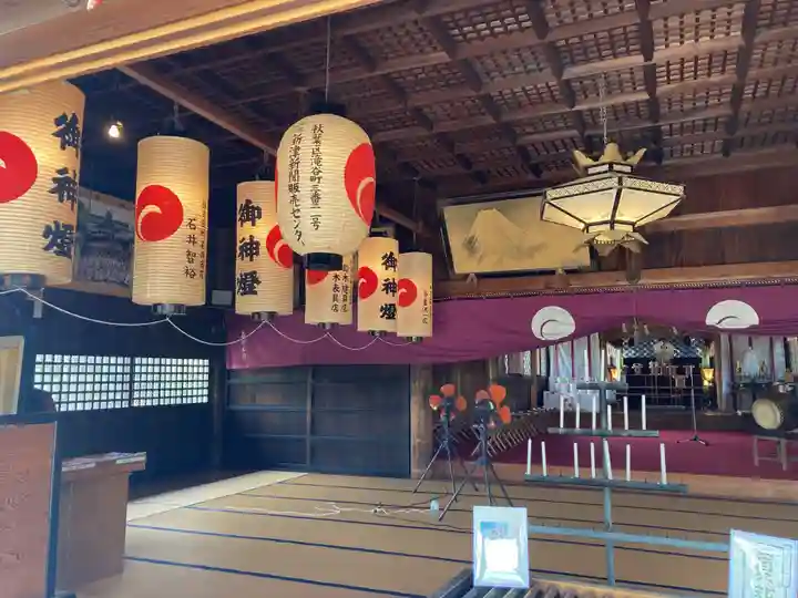 堀出神社の本殿・本堂