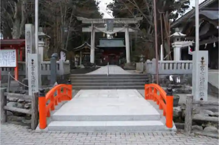 富士山東口本宮 冨士浅間神社の鳥居