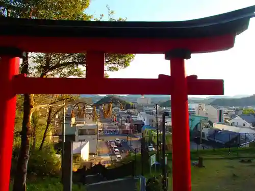 安櫻山御嶽神社の鳥居