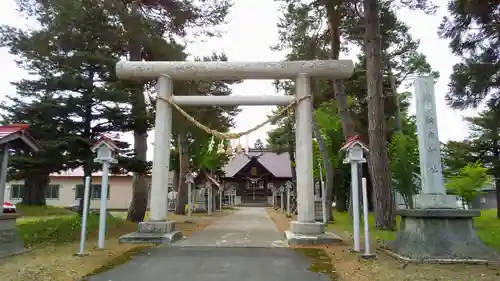 納内神社の鳥居