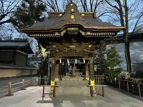 大國魂神社の手水